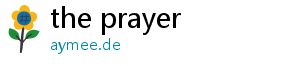 the prayer